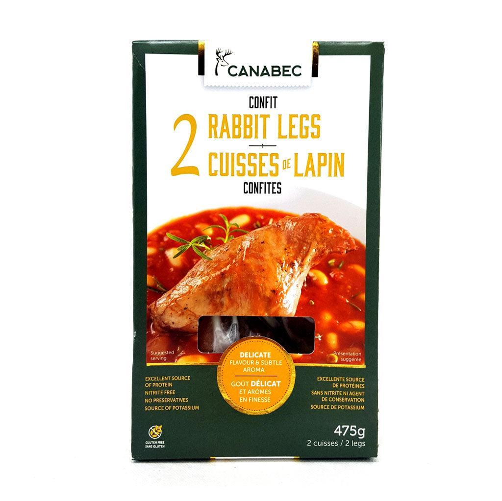 2 Cuisses de Lapin Confites Canabec - La Boite à Grains