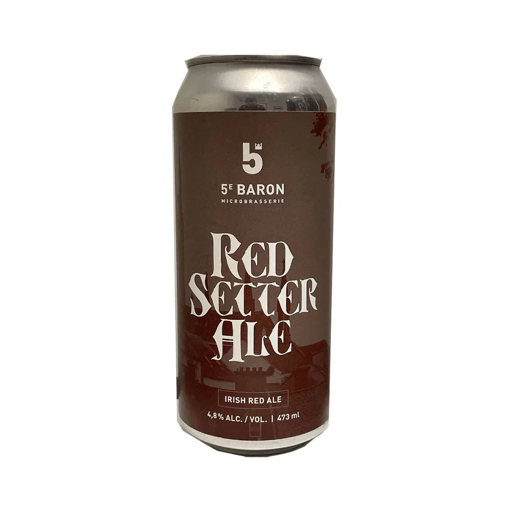 beer red setter ale irish red ale 5e Baron - La Boite à Grains