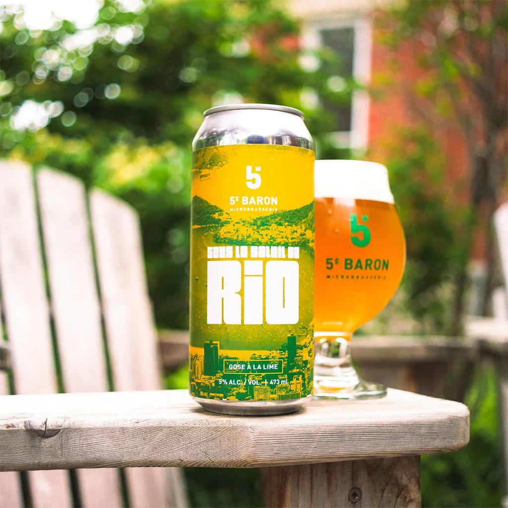 sous le soleil de rio gose à la lime 5e Baron - La Boite à Grains