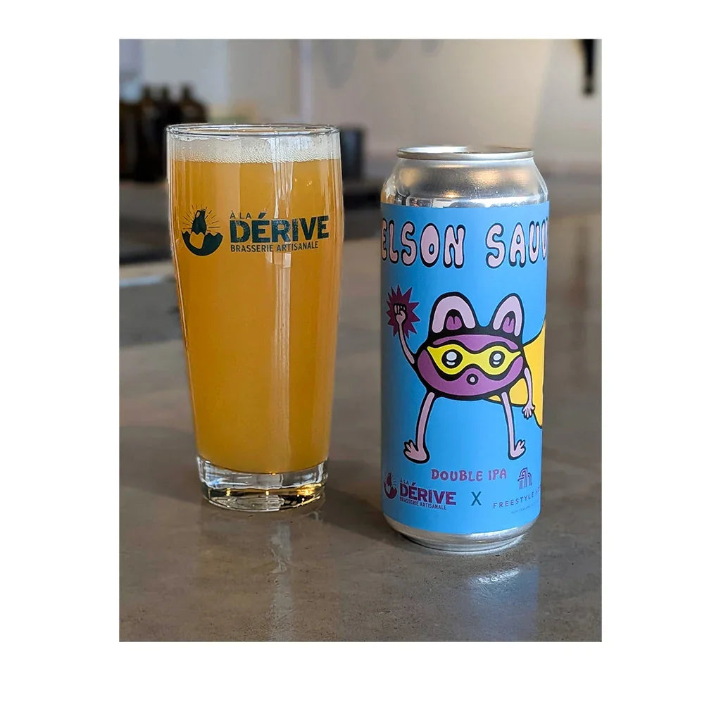 bière Nelson Sauveur double IPA À La Dérive - La Boite à Grains