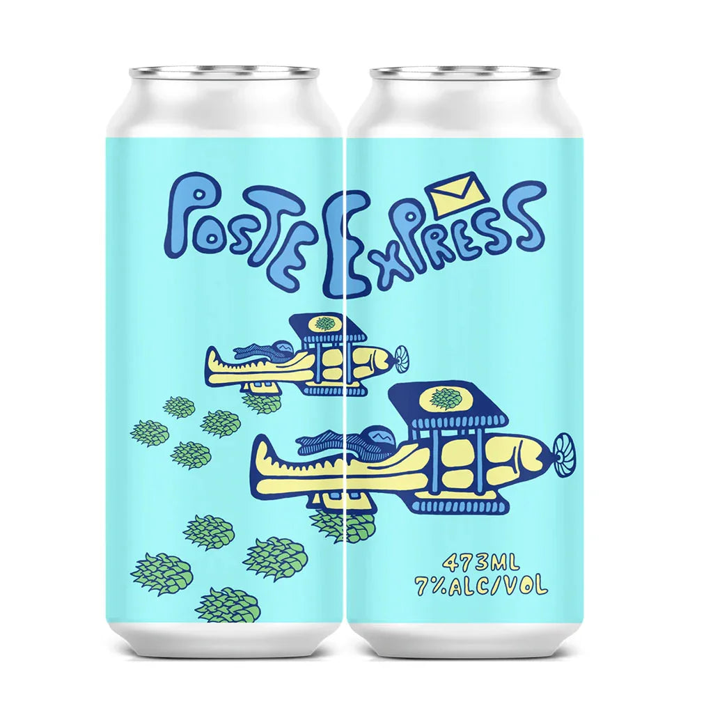 beer express post À La Dérive - La Boite à Grains