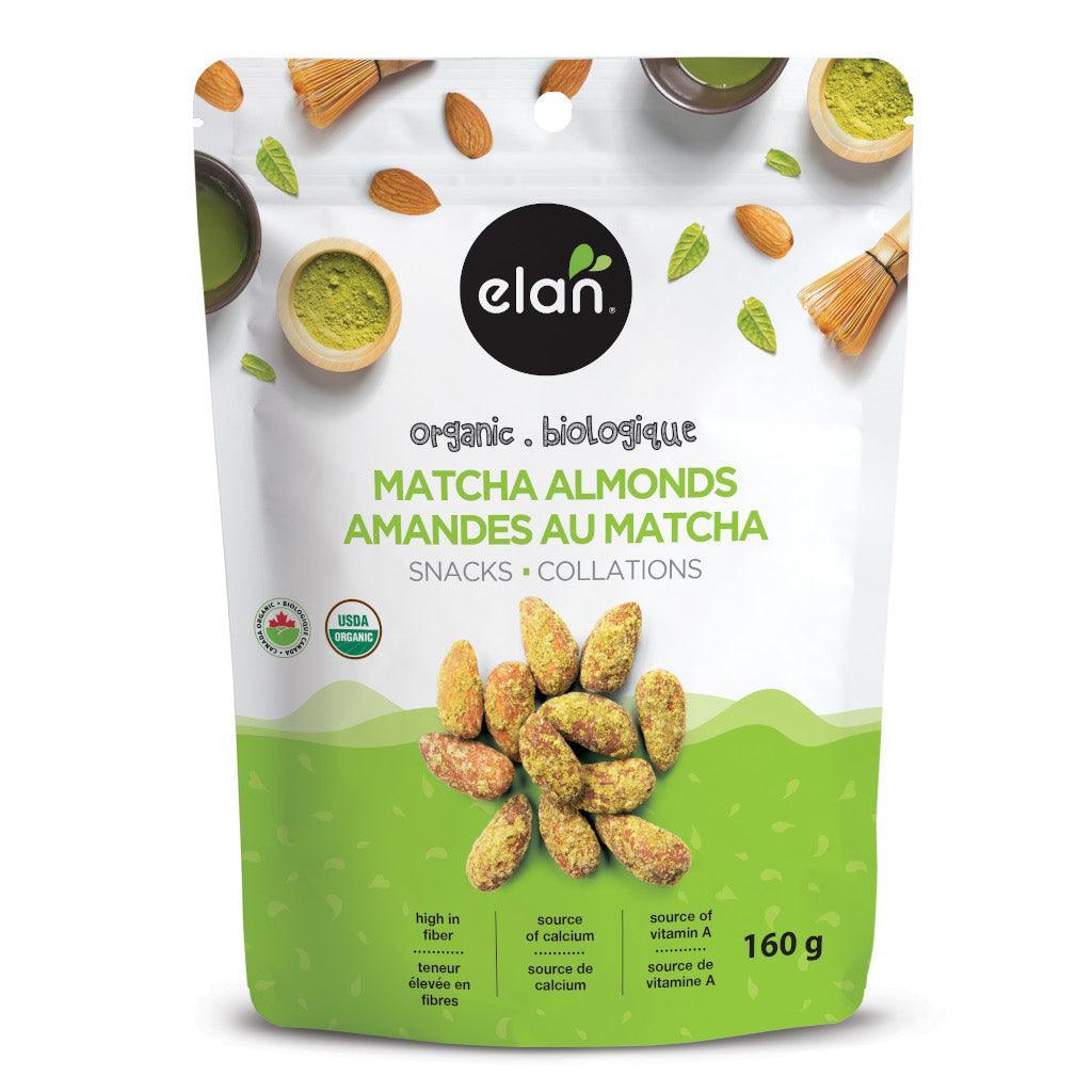Elan Organic Matcha Almonds - La Boite à Grains