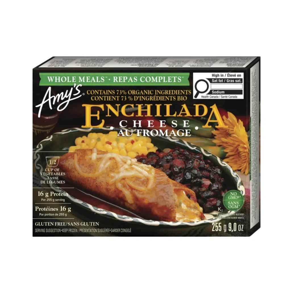 enchilada au fromage Amy's - La Boite à Grains