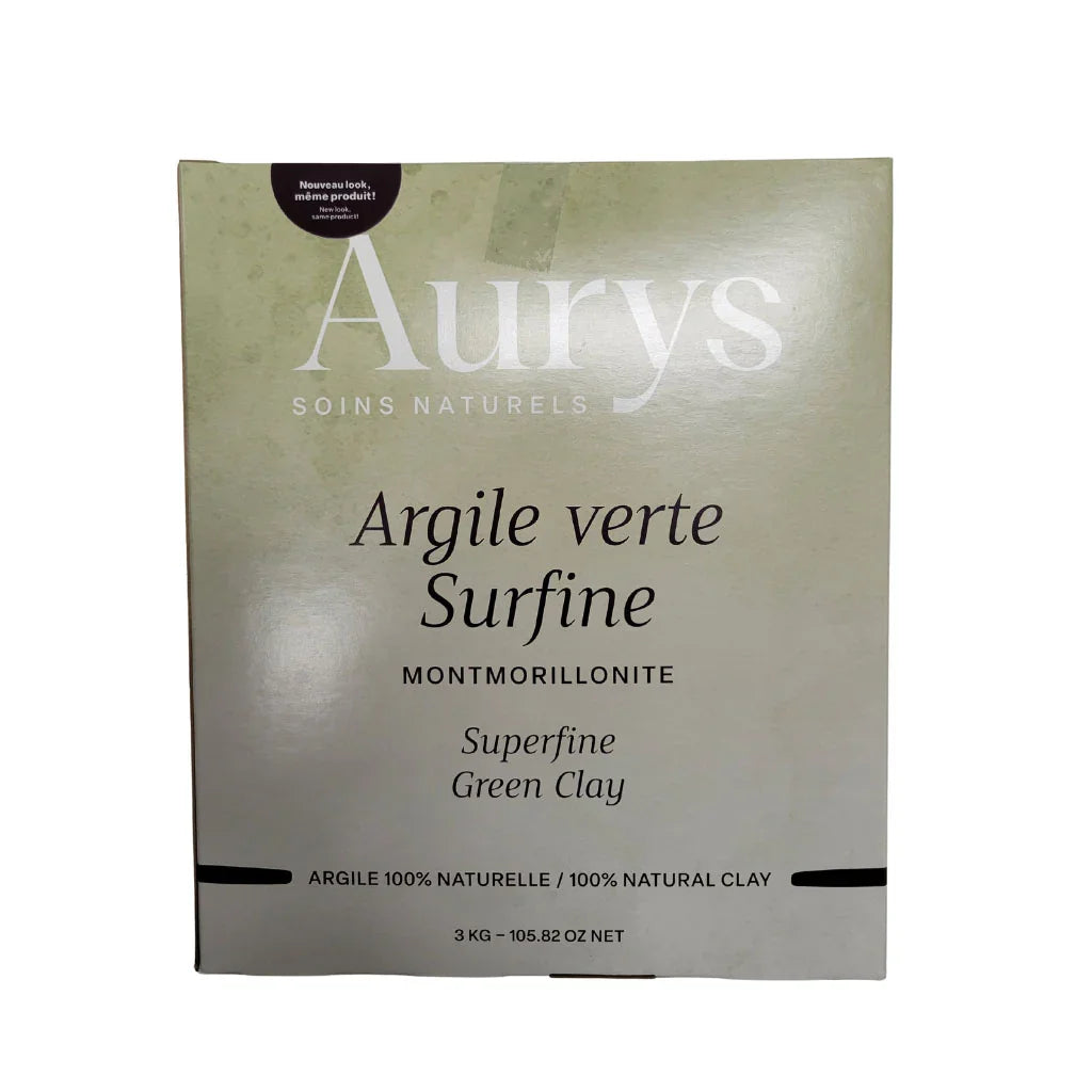 superfine green clay montmorillonite Aurys - La Boite à Grains