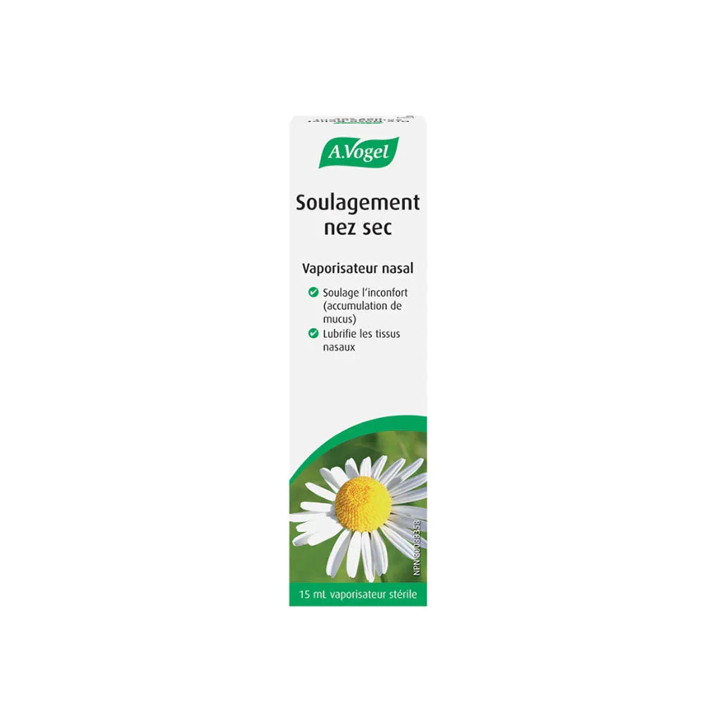 a. vogel soulagement nez sec vaporisateur nasal 15 ml