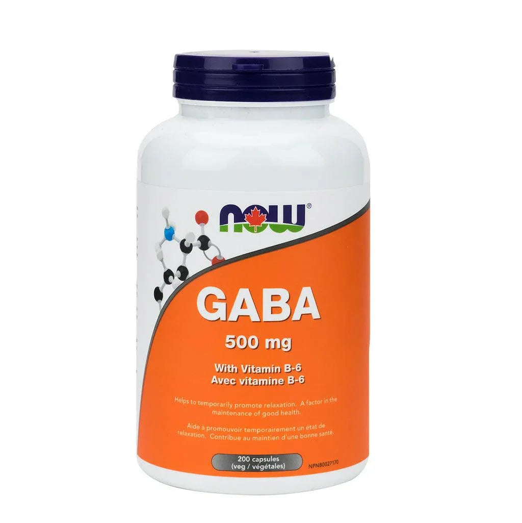 B6 + Gaba 500 mg Now - La Boite à Grains