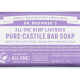 Dr. Bronner's Pure Castile Soap Bar - Lavender - La Boite à Grains