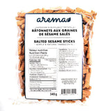 Arema Salted Sesame Seed Sticks - La Boite à Grains