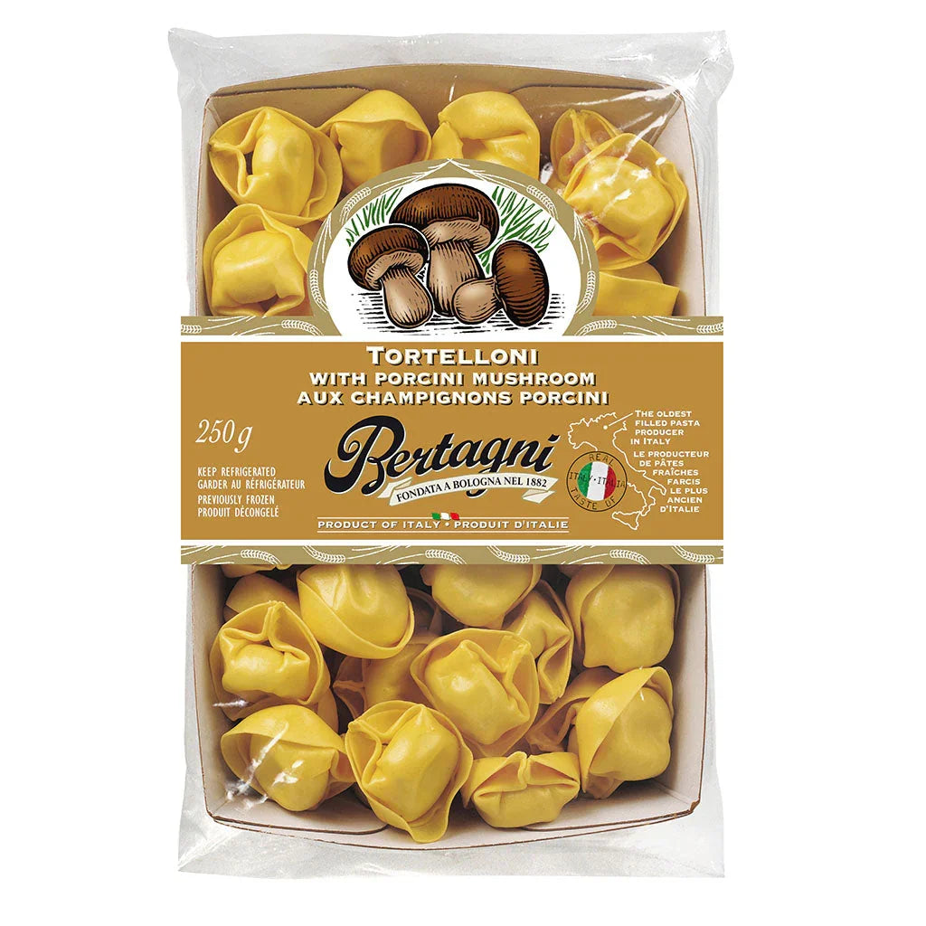 bertagni tortellini aux champignons porcini 250 g