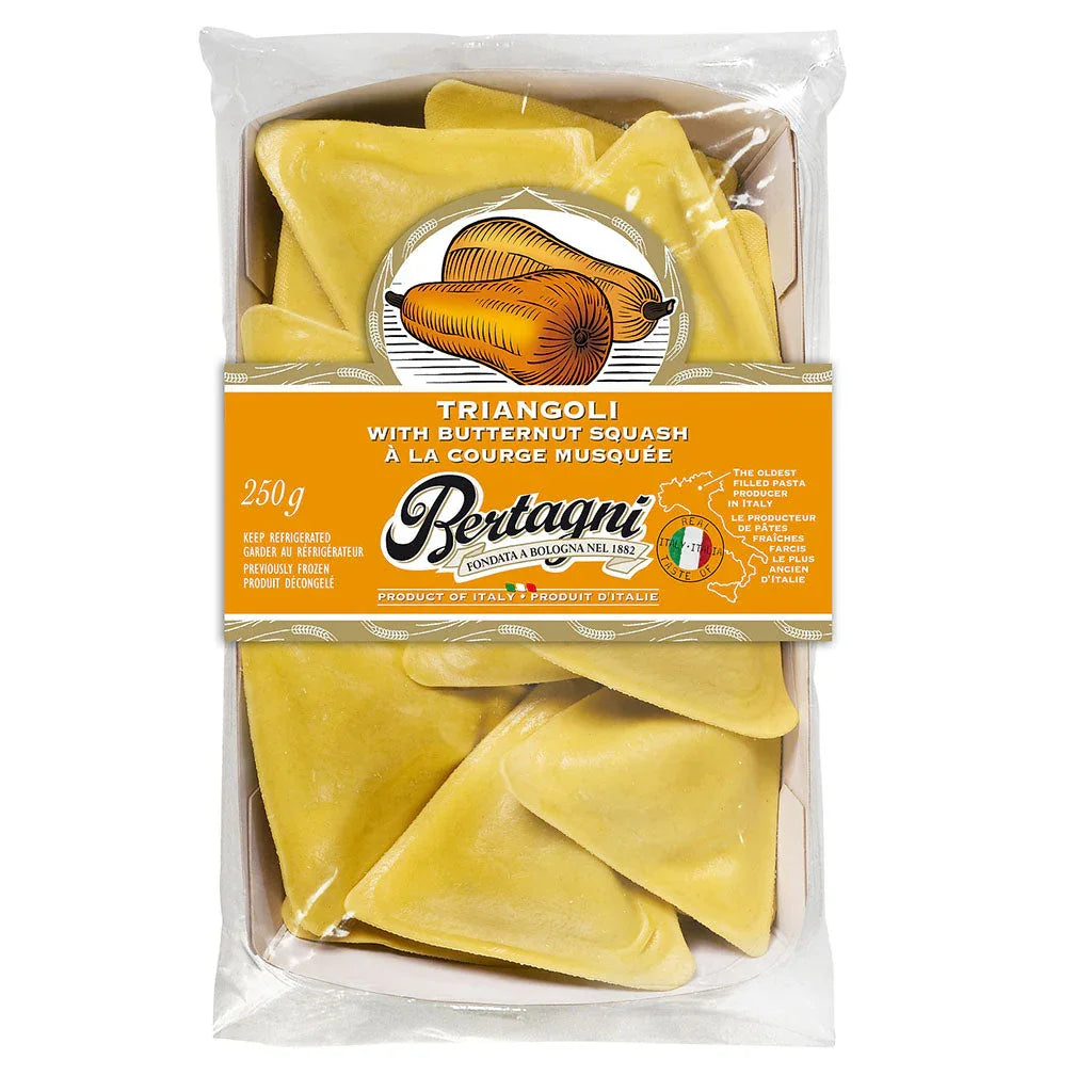 bertagni triangoli with butternut squash 250 g