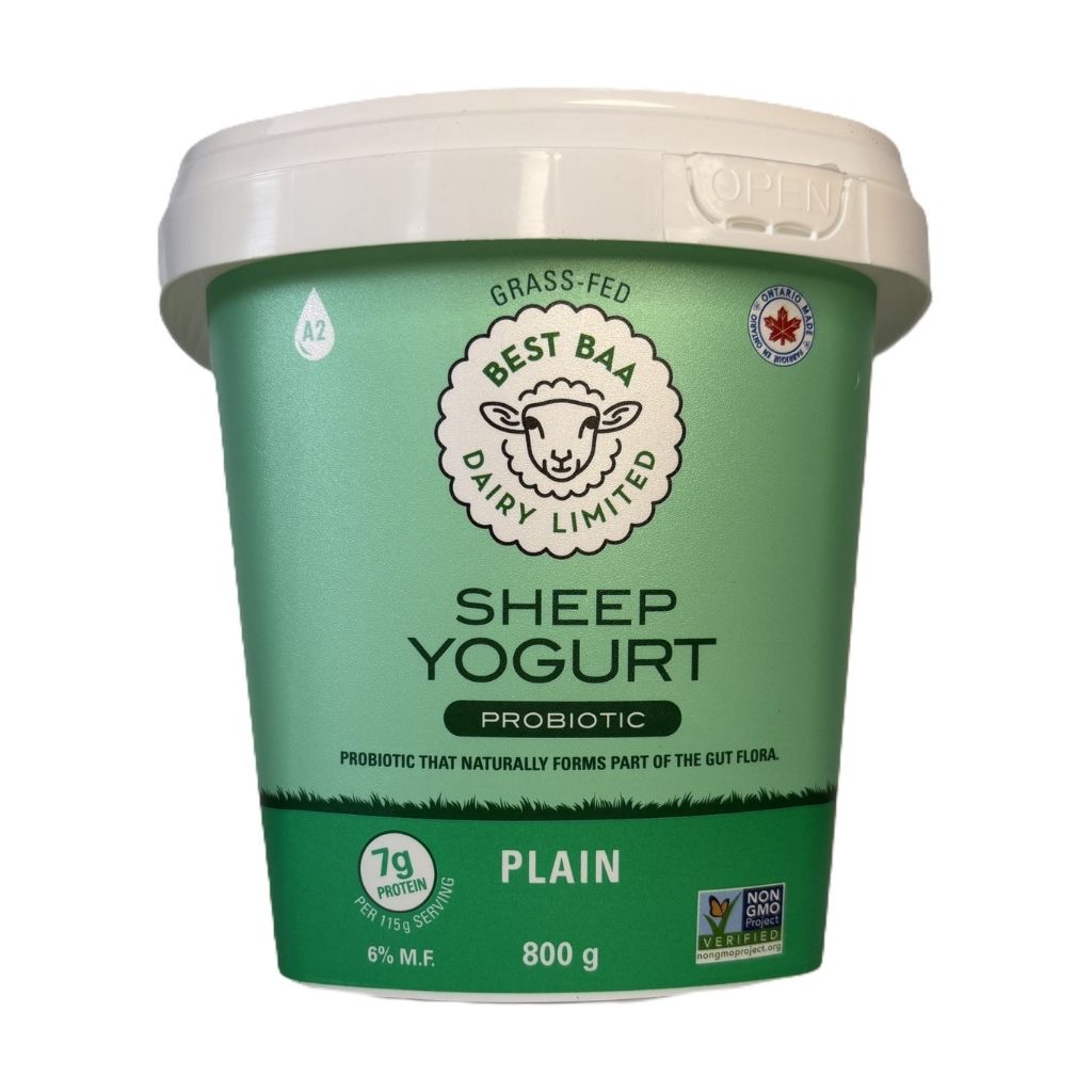 yogourt de brebis probiotique Best Baa Dairy - La Boite à Grains