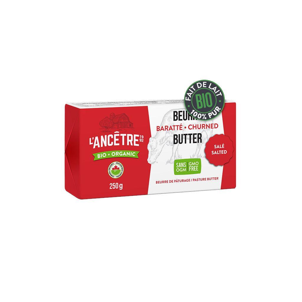 L'Ancêtre Organic Salted Butter - La Boite à Grains