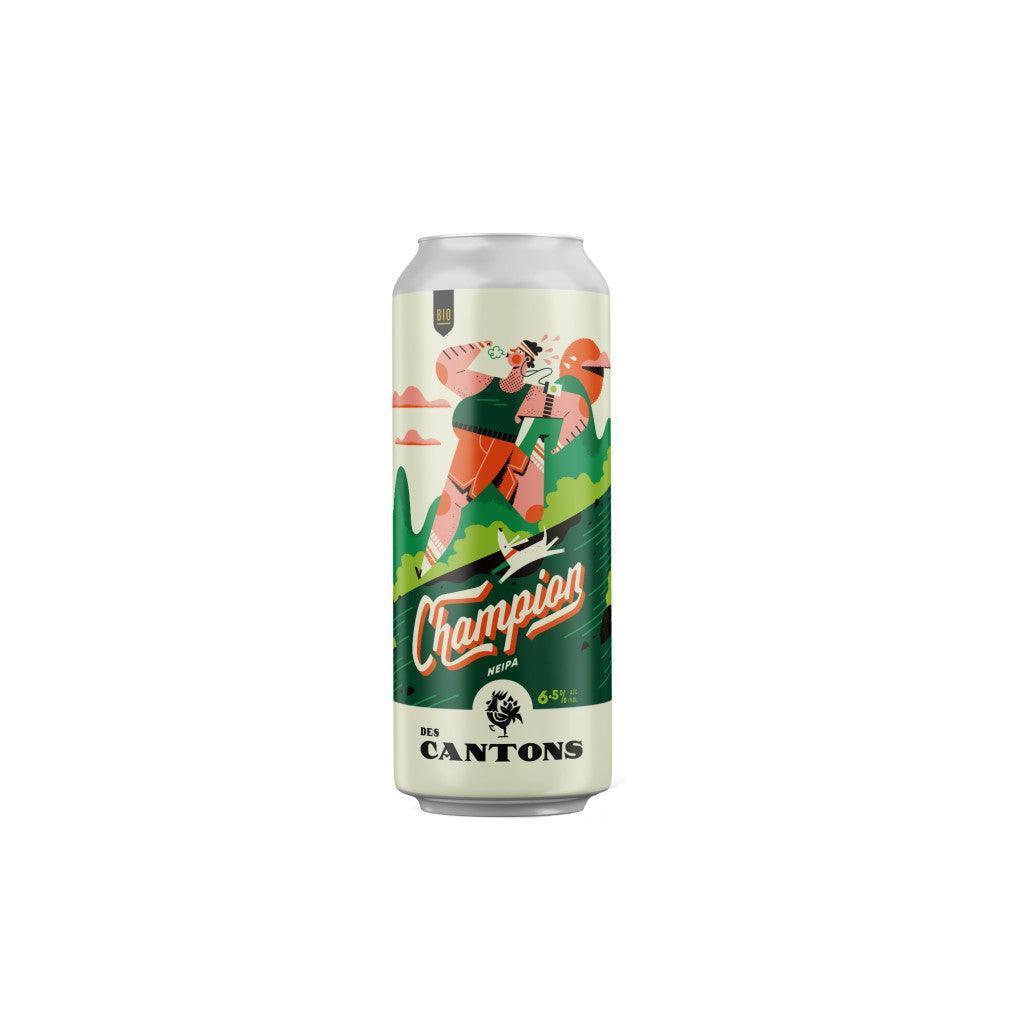 Bière Champion NEIPA Bio Bières des Cantons - La Boite à Grains
