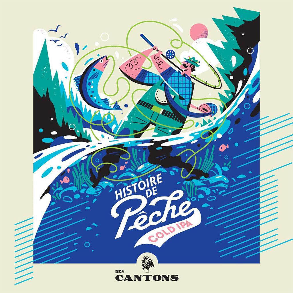 Beer History of Fishing Cold IPA Beers of the Cantons