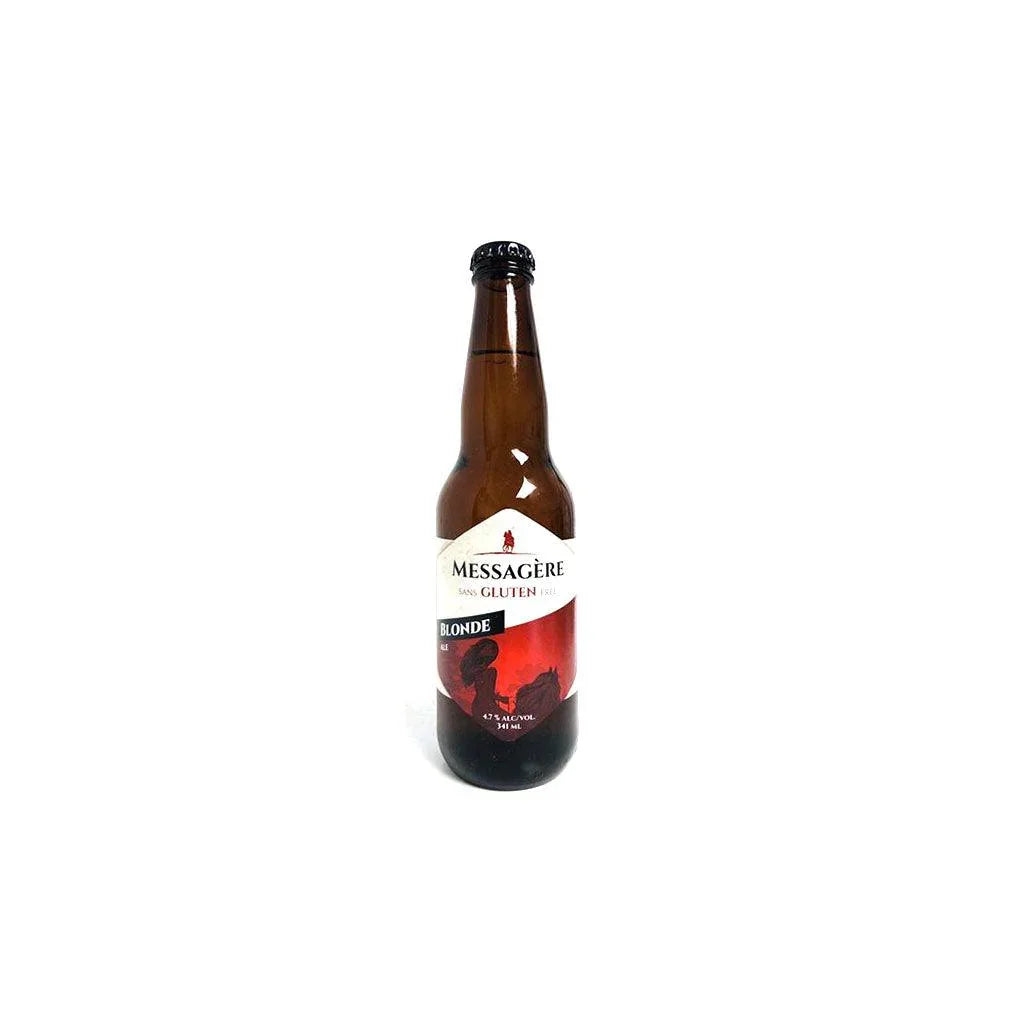 Gluten-Free Blonde Messenger Beer Nouvelle-France Microbrewery - La Boite à Grains