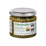 sauce pesto au basilic biologique Bioitalia - La Boite à Grains