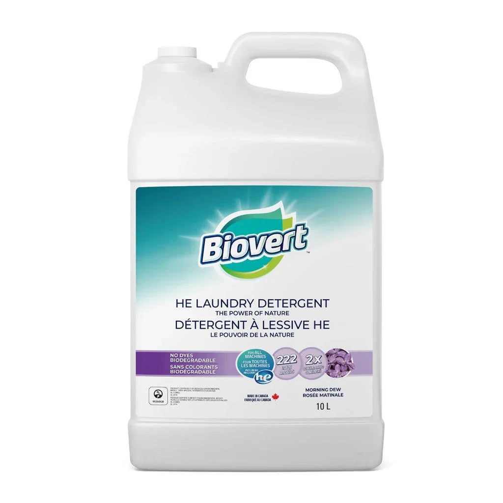 biovert HE laundry detergent morning dew 10L - La Boite à Grains