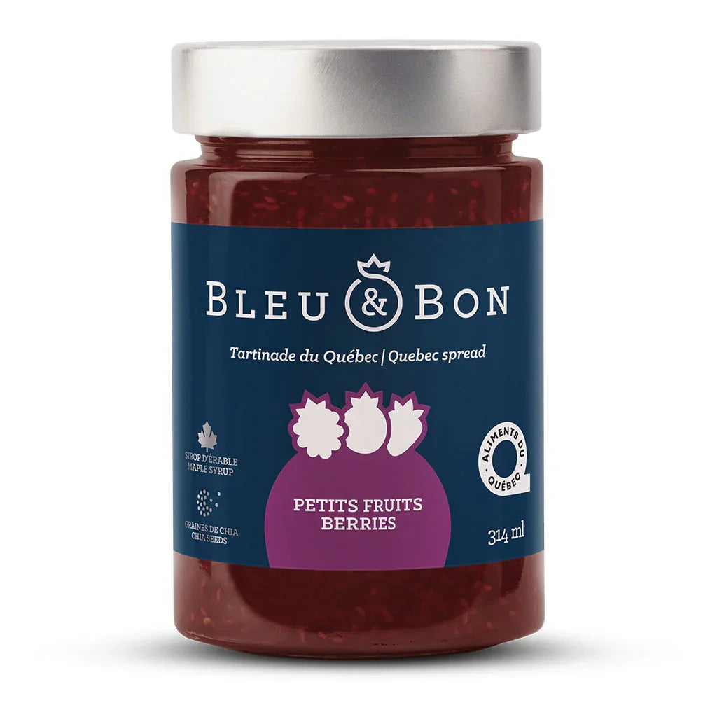 Quebec berry spread Bleu & Bon - La Boite à Grains