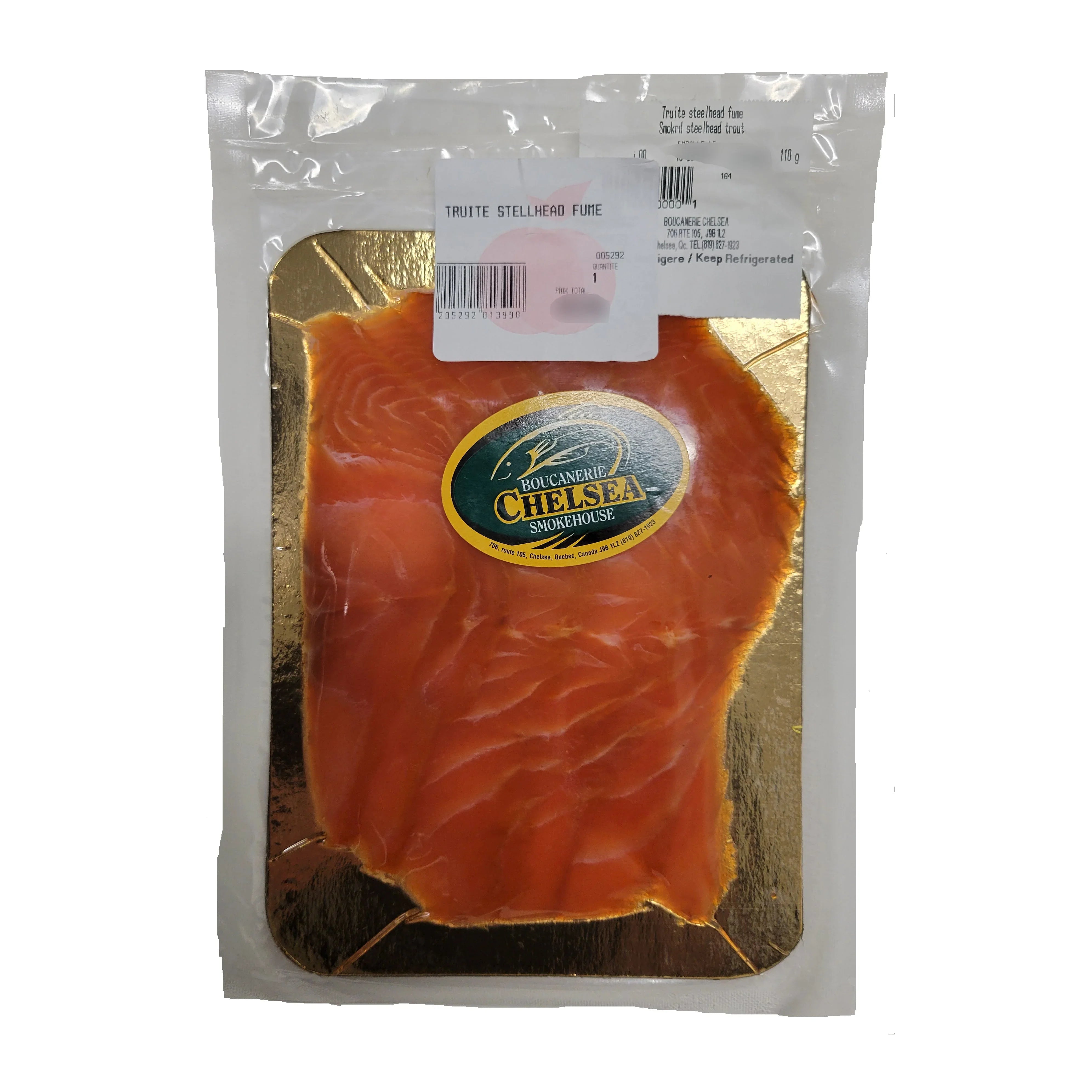 smoked steelhead trout Boucanerie Chelsea - La Boite à Grains