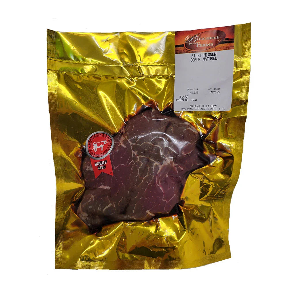 beef filet mignon Boucherie de la Ferme - La Boite à Grains