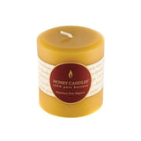 Honey Candles Pillar Beeswax Candle - La Boite à Grains