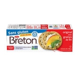craquelins original avec graines de lin sans gluten Breton - La Boite à Grains