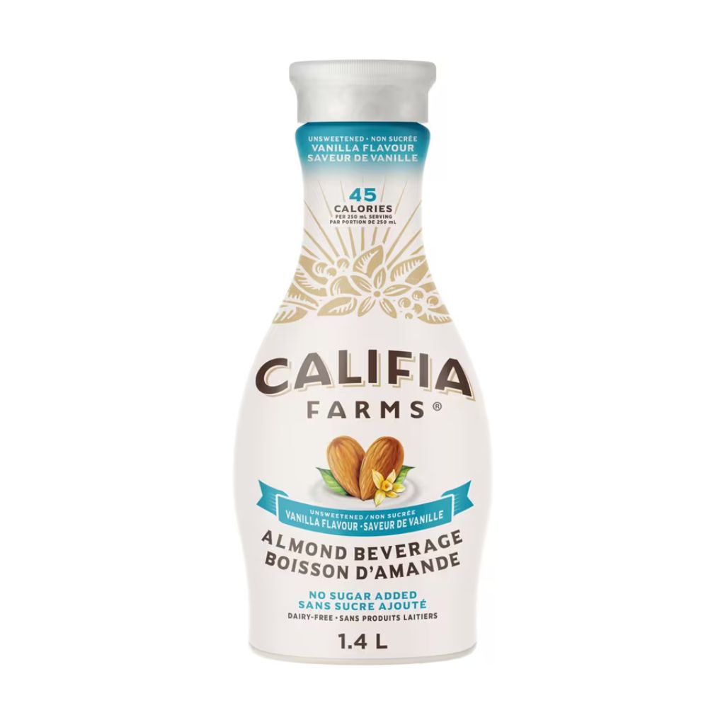 boisson aux amandes et vanille non sucrée Califia Farms - La Boite à Grains