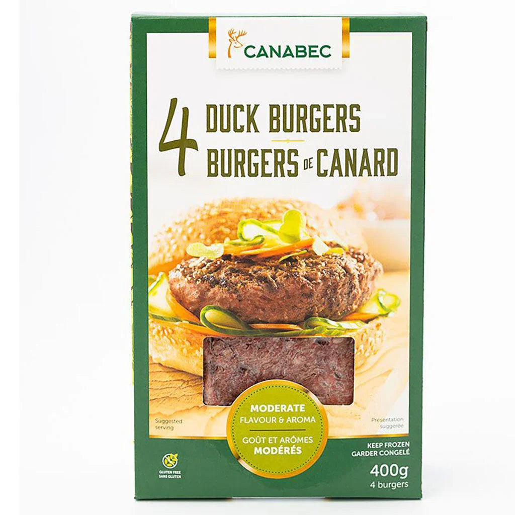 Canabec duck burgers - La Boite à Grains