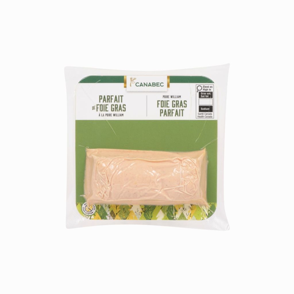 parfait de foie gras à la poire William Canabec - La Boite à Grains
