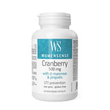 Cranberry 500 mg with D-Mannose and Propolis WomenSense - La Boite à Grains