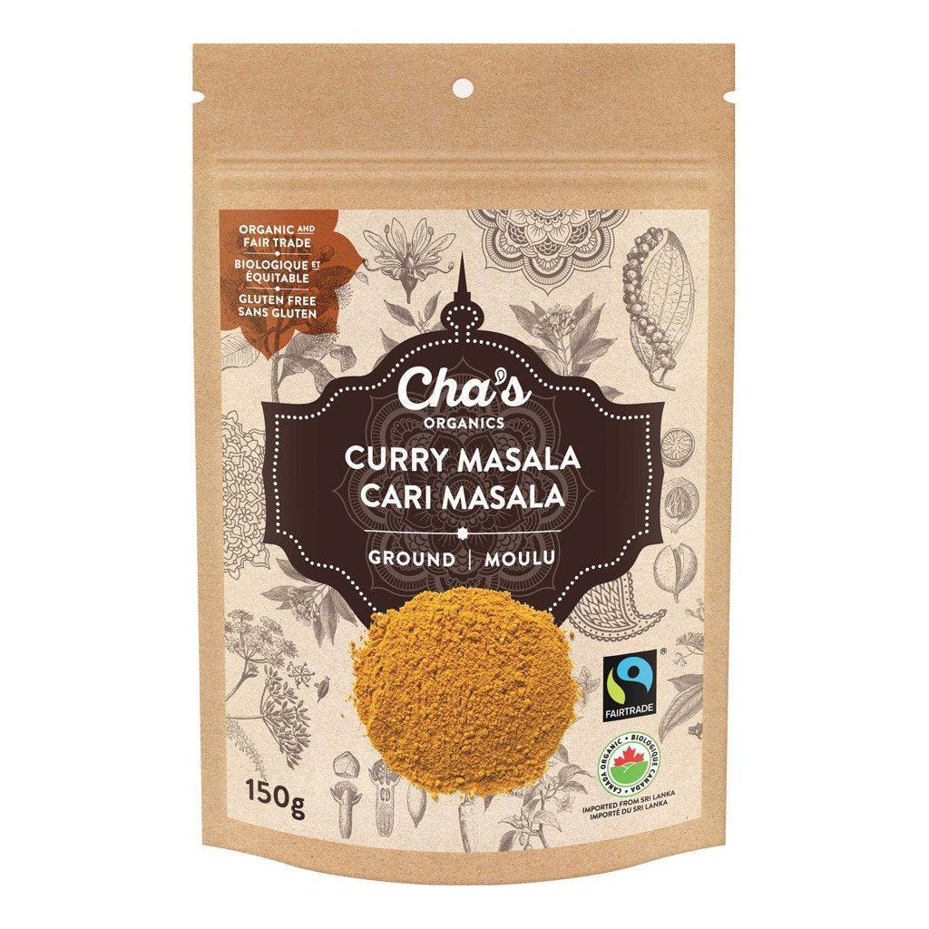 Cari Masala Moulu Bio Cha's Organics - La Boite à Grains