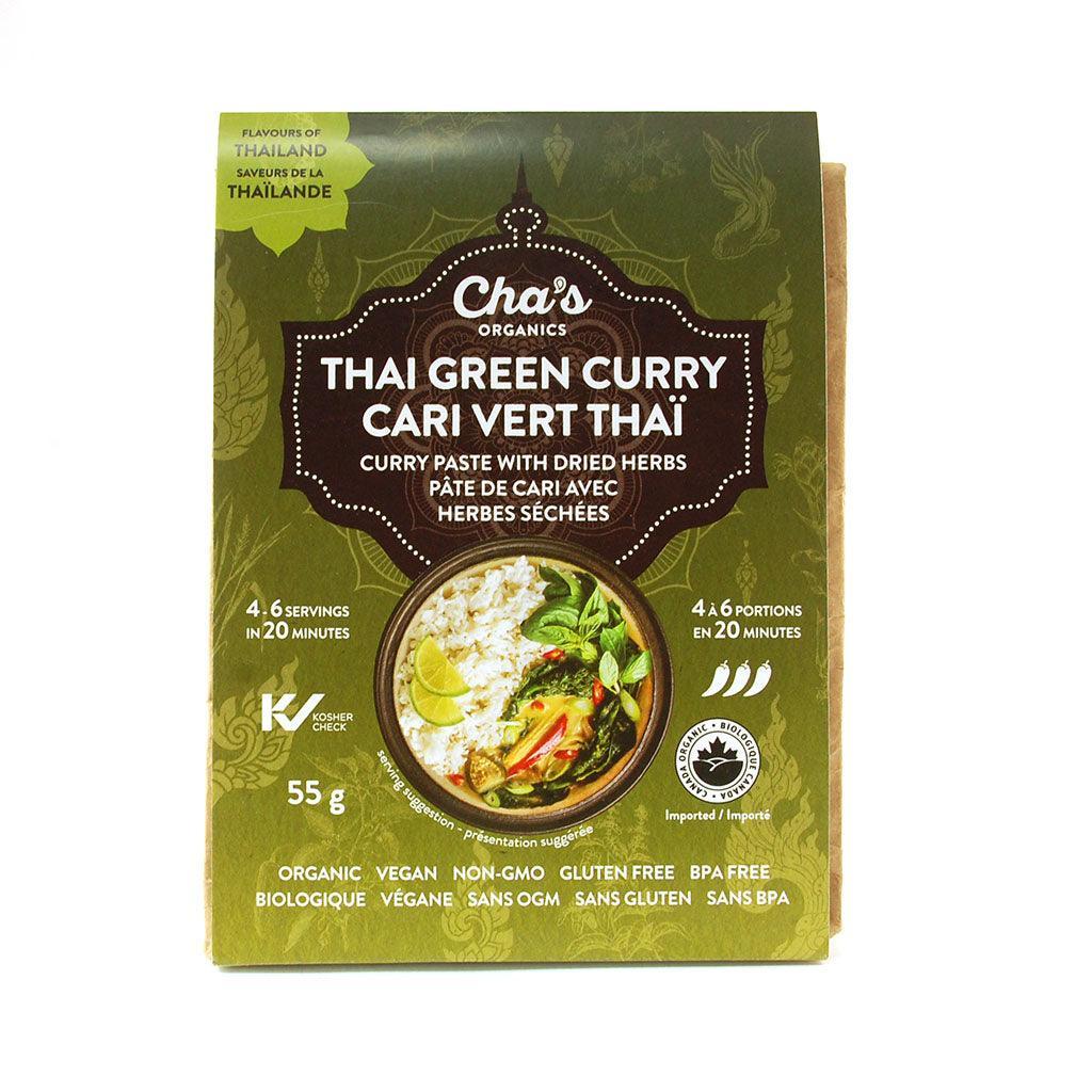 Cha's Organics Organic Thai Green Curry - La Boite à Grains