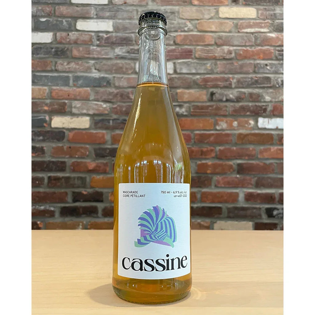 Masquerade Cassine sparkling cider - La Boite à Grains