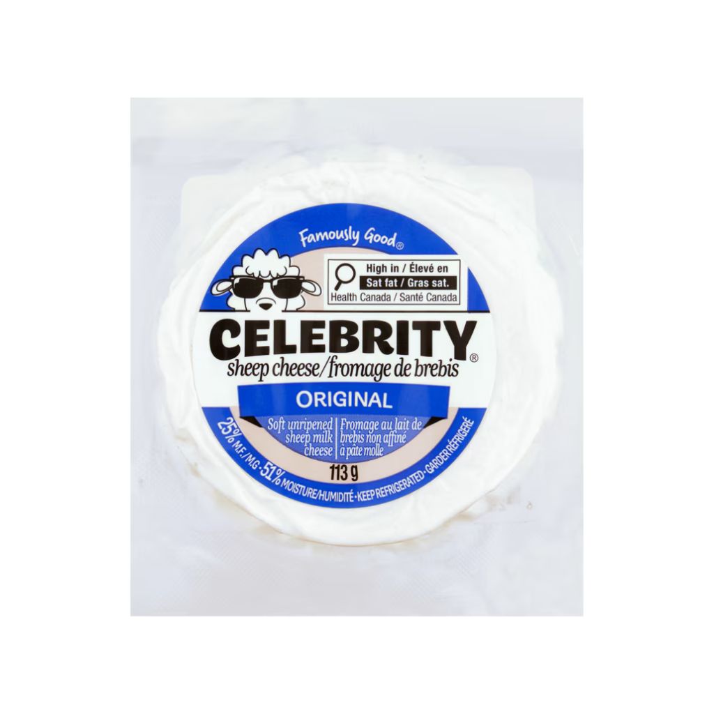 fromage de brebis original Celebrity - La Boite à Grains