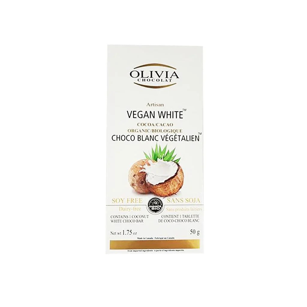 Olivia Chocolate Organic Vegan White Chocolate - La Boite à Grains