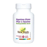 Citrate Magnésium Plus L-Taurine New Roots Herbal - La Boite à Grains