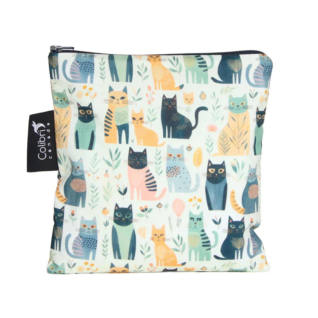 sac à collation réutilisable Cats Colibri Canada - La Boite à Grains