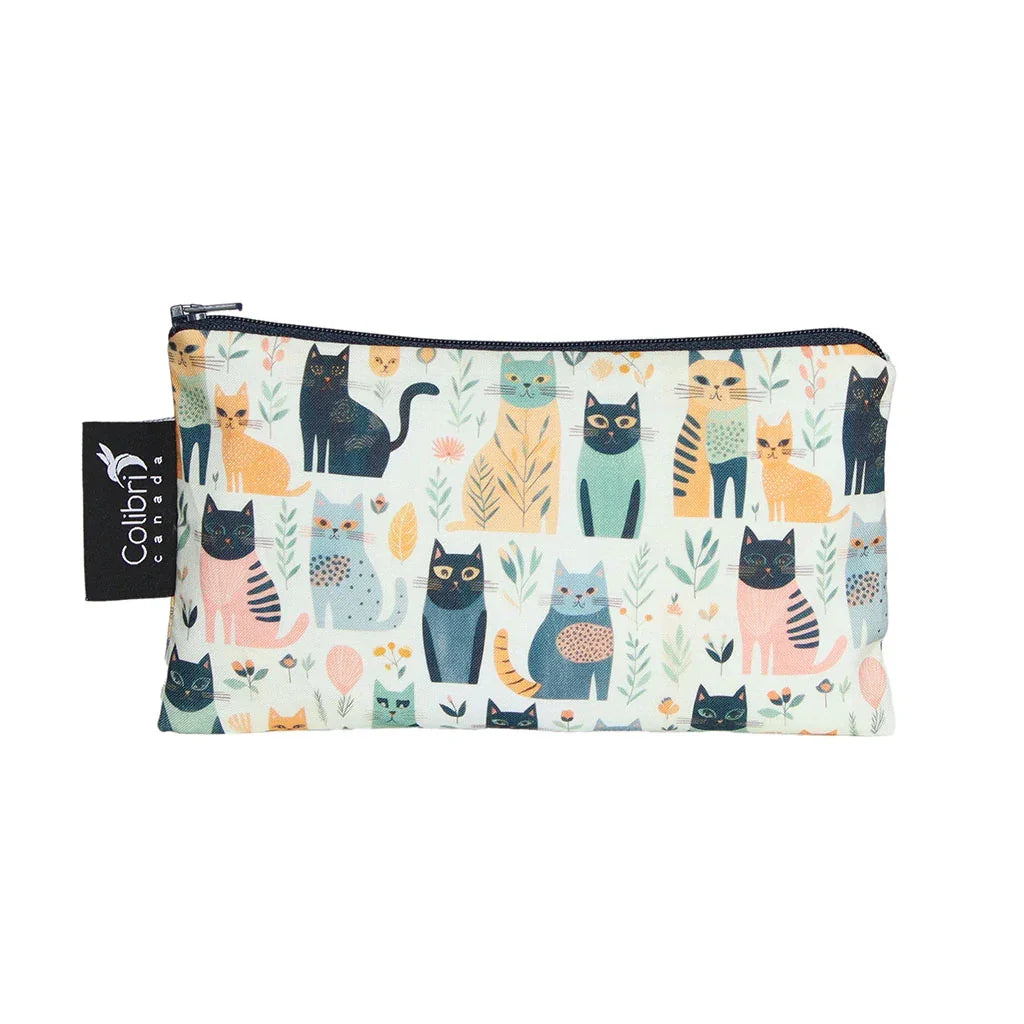 sac à collation réutilisable Cats Colibri Canada - La Boite à Grains