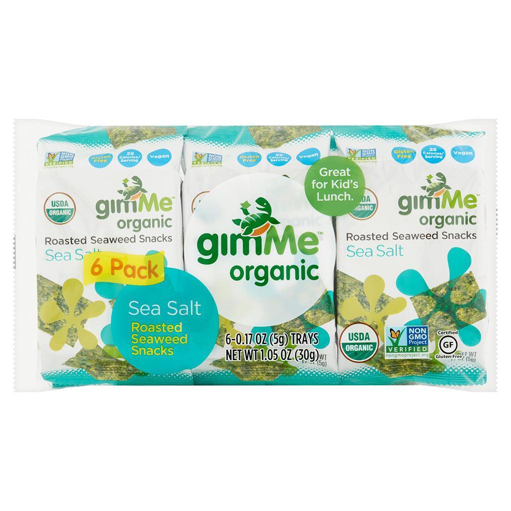 Collation Algues Grillées Sel de Mer Bio GimMe - La Boite à Grains