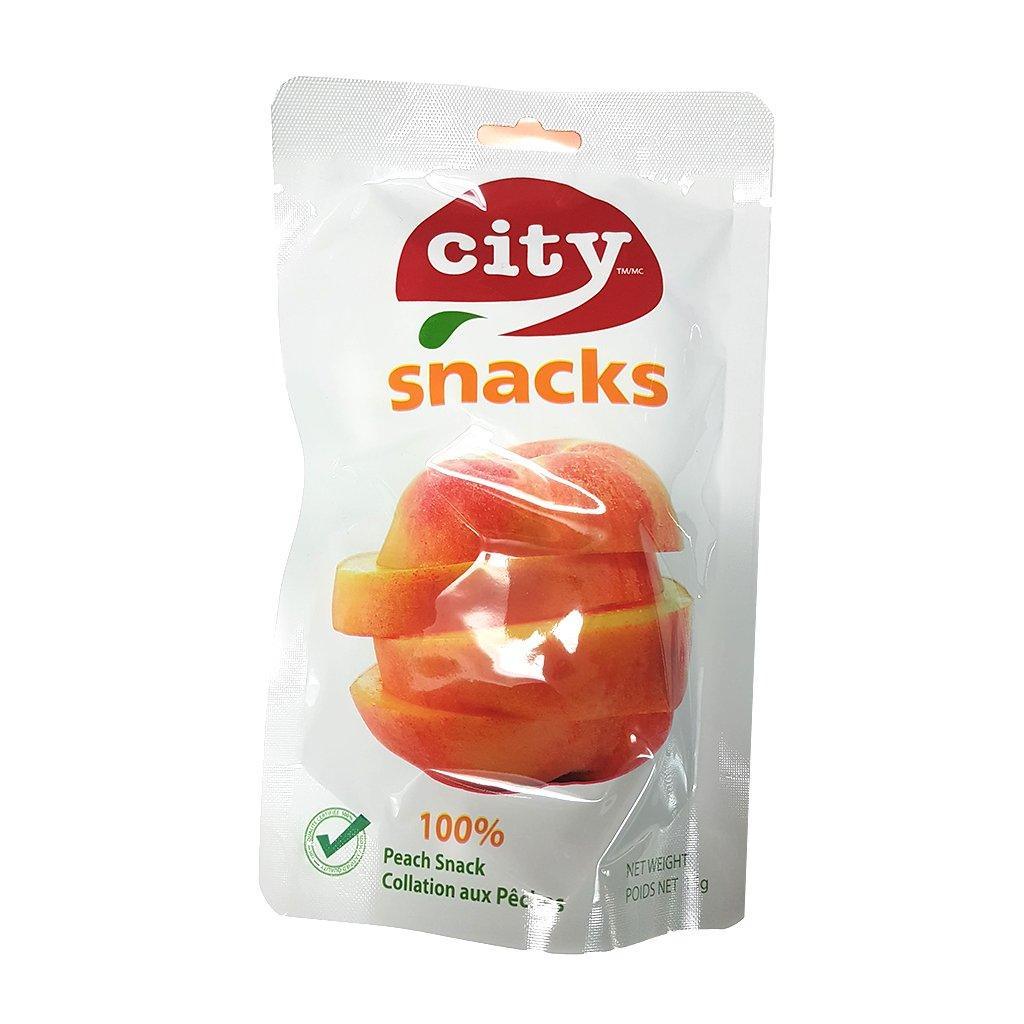 City Snacks Peach Snack - La Boite à Grains