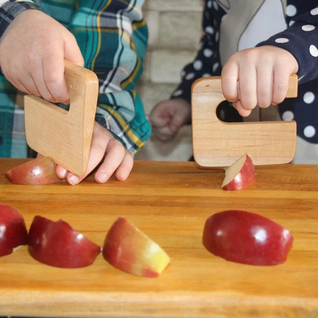 Coup Coup - Couteau Sécuritaire pour Enfants JUstenbois - La Boite à Grains