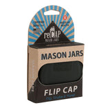 Mason Jar Lid Flip Cap reCap Mason Jars - La Boite à Grains