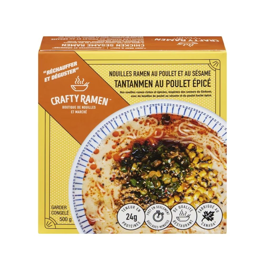 Spicy Sesame Chicken Tantanmen Ramen Crafty Ramen - La Boite à Grains