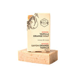 crate 61 orange vanilla soap 110 g - La Boite à Grains