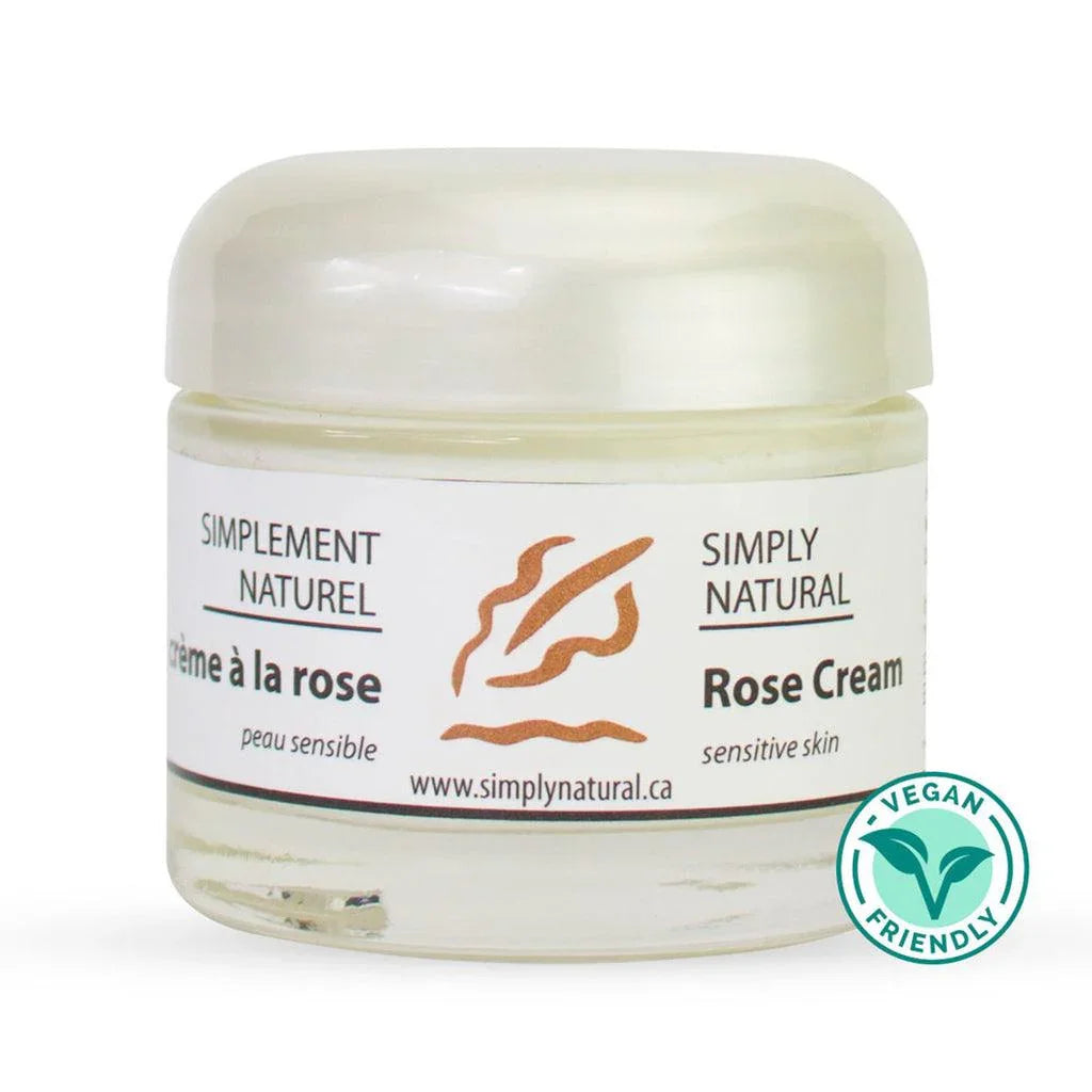 Crème à la Rose Simply Natural - Simplement Naturel - La Boite à Grains