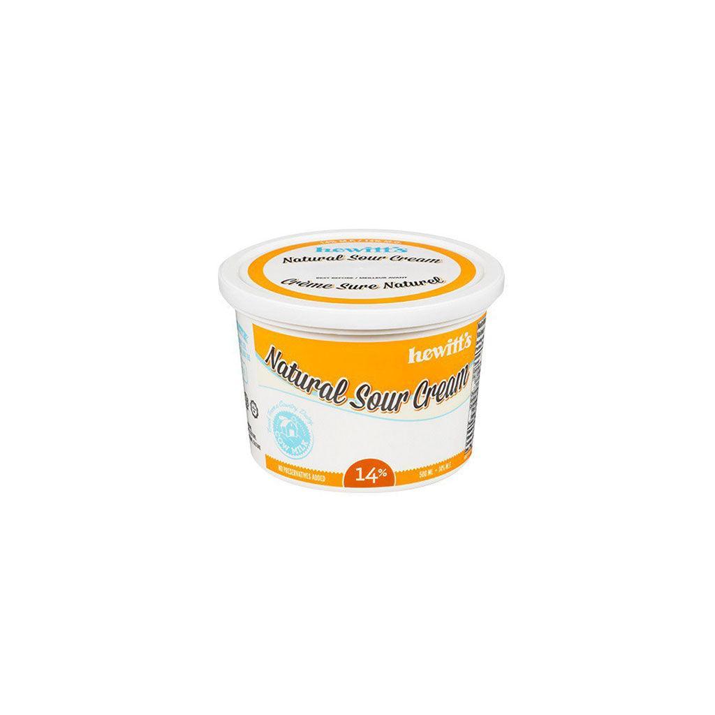 Crème Sure Naturelle 14% Hewitt's - La Boite à Grains