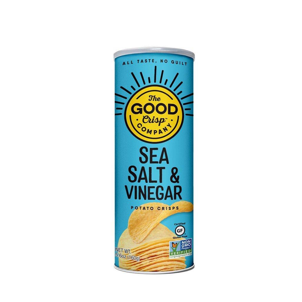 The Good Crisp Company Gluten Free Sea Salt & Vinegar Potato Chips - La Boite à Grains