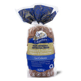 cuisine l'angelique artisanal bread celestial buckwheat organic flax gluten-free 520 g