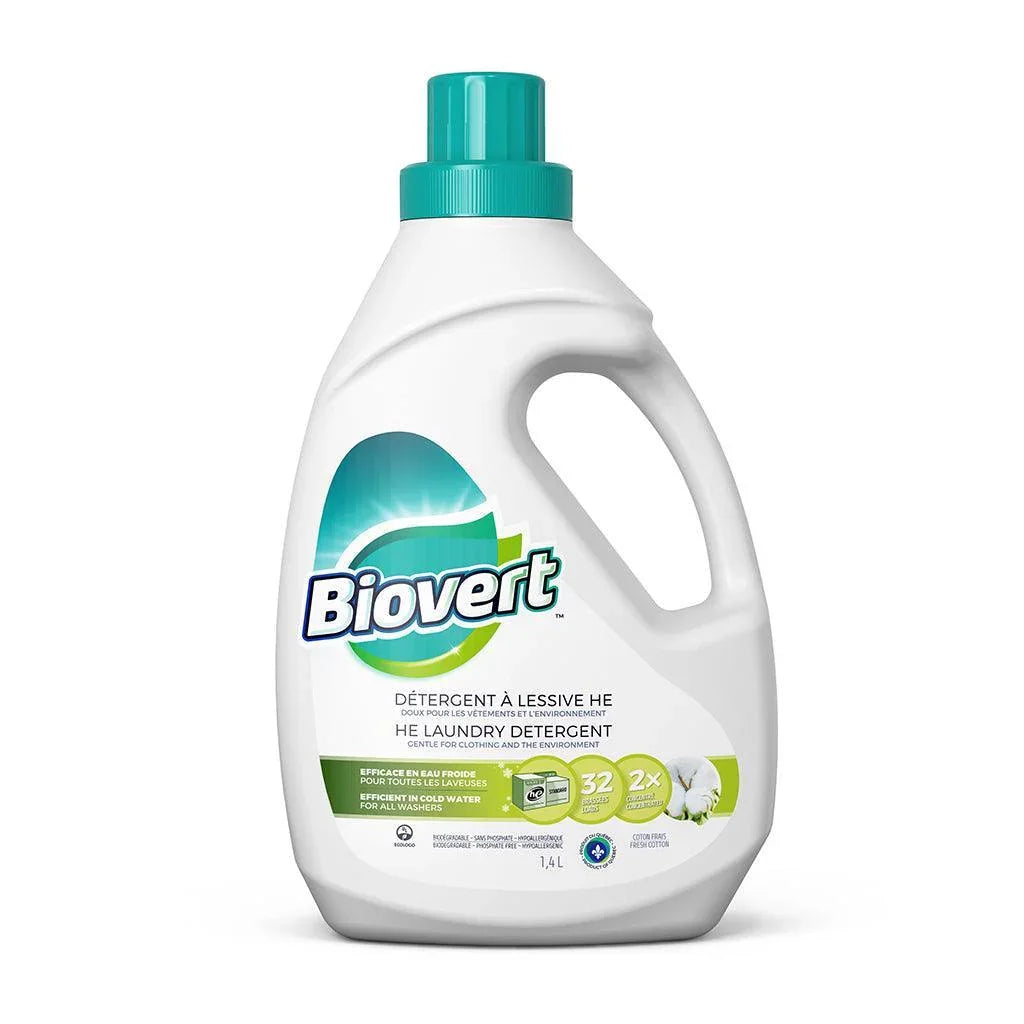 BioVert Fresh Cotton HE Laundry Detergent