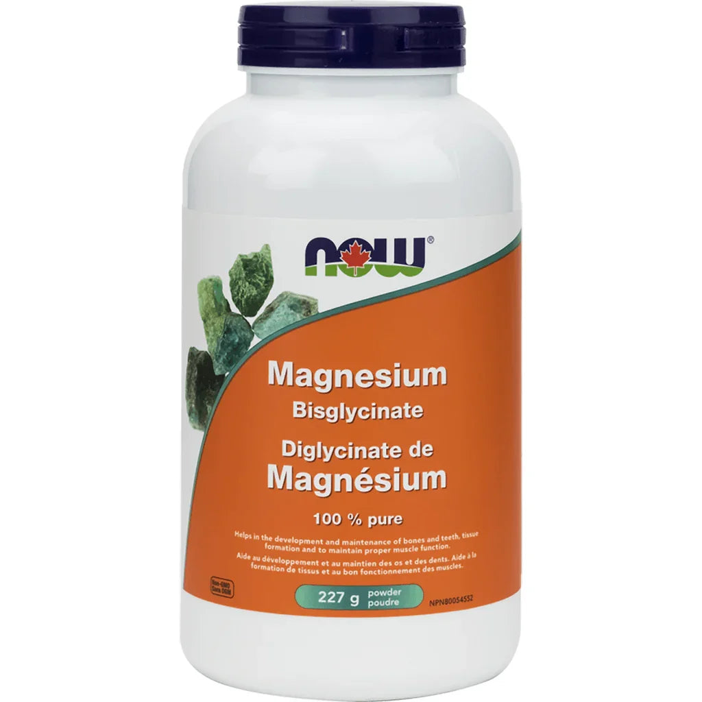 Magnesium Diglycinate Now - La Boite à Grains